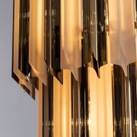 Люстра Divinare Frizzante Белая матовая Золото арт-1681/01 SP-9 — фото 4, Люстры