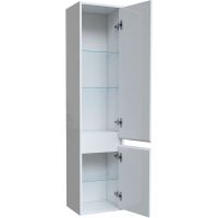 Шкаф пенал Iddis Esper 35 подвесной Белый арт-ESP35W0i97 — фото 3, Пеналы для ванной комнаты