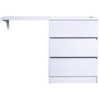 Тумба с раковиной Orange Optima 130 Белый глянец арт-OP-70TUW+RAR — фото 1, Тумбы с раковиной