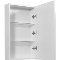 Зеркальный шкаф Stella Polar Концепт Альда 40 Белый арт-SP-00000221 — фото 2, Зеркальные шкафы в ванную