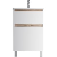 Тумба под раковину AM.PM X-Joy 55 Белый глянец арт-M85AFSX0552WG — фото 1, Тумбы под раковину