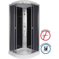 Душевая кабина Niagara Eco 100x100 без гидромассажа арт-E100/13/TN — фото 2, Душевые кабины