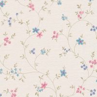 Обои AS Creation Maison Charme Винил на флизелине (0,53*10,05) Розовый/Зеленый/Синий, Цветы арт-39071-1 — фото 1, Обои для стен