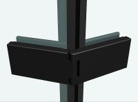 Товар: Душевой уголок Abber 100х100 профиль Черный стекло прозрачное арт-AG05100B - фото 7 Душевой уголок Abber 100х100 профиль Черный стекло прозрачное арт-AG05100B — фото 7, Душевые уголки трапеция