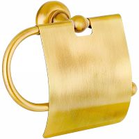 Держатель туалетной бумаги Cezares Aphrodite с крышкой Золото 24 карат арт-APHRODITE-TRH-03/24-M — фото 1, Держатели туалетной бумаги