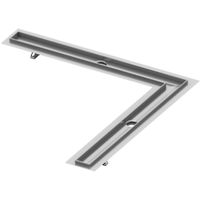 Душевой лоток Tece Drainline 90x90 угловой без крышки арт-610900 — фото 1, Душевые лотки