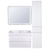 Тумба под раковину Style Line Атлантика Люкс Plus 90 подвесная Антискрейч арт-СС-00002210 — фото 2, Тумбы под раковину