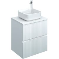 Тумба под раковину Aquanet Джейн 60 подвесная Белая матовая арт-313284 — фото 7, Тумбы под раковину