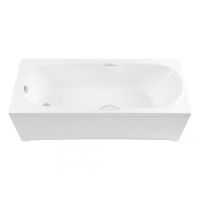 Акриловая ванна Aquanet Dali 150x70 без гидромассажа арт-239540 — фото 3, Акриловые ванны