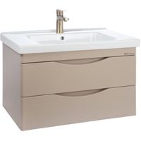 Тумба под раковину Bellezza Санриса 65 подвесная Капучино арт-4630110270459 — фото 1, Тумбы под раковину