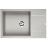 Кухонная мойка Paulmark Flugen 60 Серая арт-PM317850-GR — фото 1, Кухонные мойки