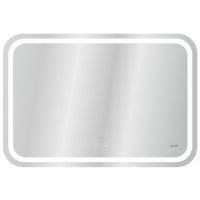 Зеркало Cersanit Led 051 Design Pro 80 с подсветкой с подогревом и функцией Bluetooth арт-KN-LU-LED051*80-p-Os — фото 1, Зеркала в ванную комнату