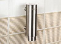 Диспенсер для жидкого мыла Nofer Нержавеющая сталь матовая арт-03024.S — фото 2, Диспенсеры для жидкого мыла