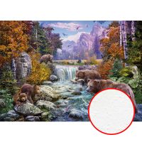 Фреска Ortograf Животные 7129 Фактура бархат FX Флизелин (3,8*2,7) Разноцветный, Животные/Пейзаж арт-7129 (бархат FX) — фото 1, Фрески