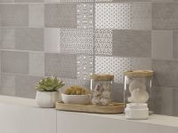 Керамическая вставка Cersanit Atlas серый 20x60 см арт-AT2O091DT — фото 2, Керамическая плитка