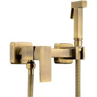 Гигиенический душ со смесителем Frap Бронза арт-F7504-4 — фото 1, Гигиенические души
