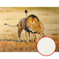 Фреска Ortograf Животные 8230 Фактура флок FLK Флизелин (1,7*1,3) Оранжевый, Животные/Живопись арт-8230 (флок FLK) — фото 1, Фрески