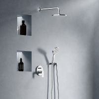 Душевая система Damixa Apollo Хром арт-947520000 — фото 9, Встраиваемые душевые комплекты