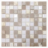 Мозаика Orro Mosaic Glasstone стекло+камень 29,5х29,5 см арт-CAPRI — фото 1, Мозаика