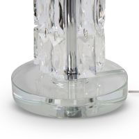 Настольная лампа Maytoni Modern Talento Белая Хром Прозрачная арт-DIA008TL-01CH — фото 3, Настольные лампы