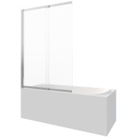 Товар: Шторка на ванну Berges River S Slider 98х145 профиль Хром стекло прозрачное арт-065014 - фото 5 Шторка на ванну Berges River S Slider 98х145 профиль Хром стекло прозрачное арт-065014 — фото 5, Шторки для ванной раздвижные