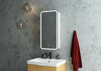 Товар: Зеркальный шкаф Континент Elliott LED 40 L с подсветкой Белый арт-МВК058 - фото 7 Зеркальный шкаф Континент Elliott LED 40 L с подсветкой Белый арт-МВК058 — фото 7, Зеркальные шкафы в ванную