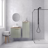 Товар: Шкаф пенал VIANT Мюнхен 50 подвесной Хаки арт-VMUN50H-PENP - фото 6 Шкаф пенал VIANT Мюнхен 50 подвесной Хаки арт-VMUN50H-PENP — фото 6, Пеналы для ванной комнаты