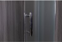 Душевой уголок Esbano ESR-8015 90x90 профиль Хром стекло рифленое арт-ESUGR8015 — фото 12, Душевые уголки четверть круга