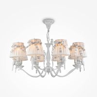 Люстра Maytoni Elegant Bird Льняная Белый антик арт-ARM013-08-W — фото 2, Люстры