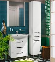 Зеркало Aquaton Ария 65 Белое арт-1A133702AA010 — фото 3, Зеркала в ванную комнату