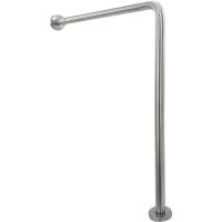 Поручень Nofer Нержавеющая сталь глянцевая арт-15198.B — фото 1, Поручни для ванной