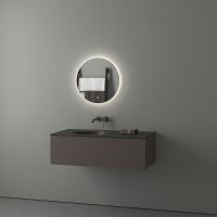 Зеркало Evoform Ledshine d50 с подсветкой 12 W - сенсорный выключатель - нейтральный белый свет арт-BY 2642 — фото 4, Зеркала в ванную комнату