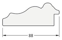 Зеркало Evoform Exclusive 116х56 с фацетом в багетной раме - Римское золото 88 мм арт-BY 3490 — фото 6, Зеркала в ванную комнату