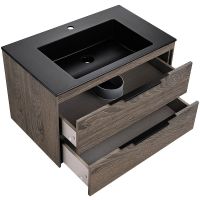 Товар: Тумба под раковину Vincea Chiara 2D 80 подвесная R.Oak арт-VMC-2C2800RO - фото 6 Тумба под раковину Vincea Chiara 2D 80 подвесная R.Oak арт-VMC-2C2800RO — фото 6, Тумбы под раковину