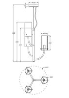 Люстра Maytoni Neoclassic Arco Латунь арт-MOD223PL-03BS — фото 6, Люстры