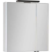 Зеркальный шкаф Aquanet Орлеан 80 L Белый арт-183077 — фото 1, Зеркальные шкафы в ванную