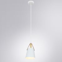 Подвесной светильник Artelamp Thomas Белый Бежевый арт-A7032SP-1WH — фото 2, Подвесные светильники