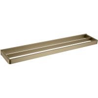 Полотенцедержатель Abber Westen двойной Золото матовое арт-AA1756G — фото 1, Полотенцедержатели