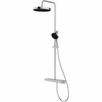 Душевая система Vincea Inspire с термостатом Хром арт-VSFS-3I12TCH — фото 1, Душевые стойки