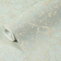 Обои RASCH Varvara Винил на флизелине (1,06*10,05) Зеленый/Золото, Дамаск арт-930252 — фото 2, Обои для стен