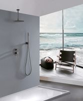 Душевая система Abber Emotion Никель арт-AF8821NG — фото 2, Встраиваемые душевые комплекты