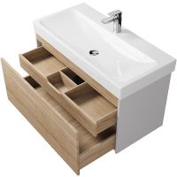 Товар: Тумба под раковину Creto Etna 100 подвесная Soft арт-4-1079S - фото 3 Тумба под раковину Creto Etna 100 подвесная Soft арт-4-1079S — фото 3, Тумбы под раковину