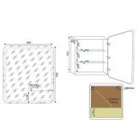 Товар: Зеркальный шкаф Style Line Каре 65 с подсветкой Белый с сенсорным выключателем арт-СС-00002336 - фото 11 Зеркальный шкаф Style Line Каре 65 с подсветкой Белый с сенсорным выключателем арт-СС-00002336 — фото 11, Зеркальные шкафы в ванную