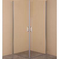 Душевой уголок Orange 90x90 профиль Хром стекло прозрачное арт-E04-090TCR — фото 1, Квадратные душевые уголки