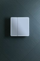 Зеркальный шкаф Aquanet Оптима 80 с подсветкой Белый арт-311862 — фото 8, Зеркальные шкафы в ванную