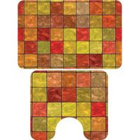 Комплект ковриков Veragio Carpet 68x45 с рисунком Terra арт-VR.CPT-7200.09 — фото 1, Коврики для ванной комнаты