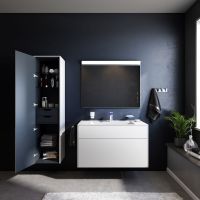 Шкаф пенал AM.PM Inspire V2.0 40 Белый матовый арт-M50ACHX0406WM — фото 9, Пеналы для ванной комнаты