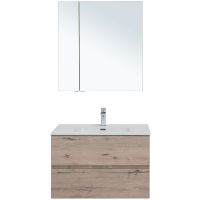 Товар: Комплект мебели для ванной Aquanet Алвита New 80 подвесной Дуб веллингтон белый арт-274202 - фото 3 Комплект мебели для ванной Aquanet Алвита New 80 подвесной Дуб веллингтон белый арт-274202 — фото 3, Комплекты мебели для ванной