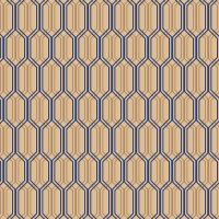 Обои LOYMINA Clair Винил на флизелине (1*10,05) Бежевый/Синий, Геометрия арт-CLR6 021/1 — фото 1, Обои для стен