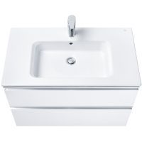 Тумба под раковину Roca The Gap 80 подвесная Белый глянец арт-A857399806 — фото 6, Тумбы под раковину